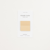 Square Transparent Sticky Notes