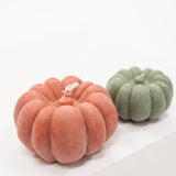 Pumpkin Candle Set - Terracotta & Olive