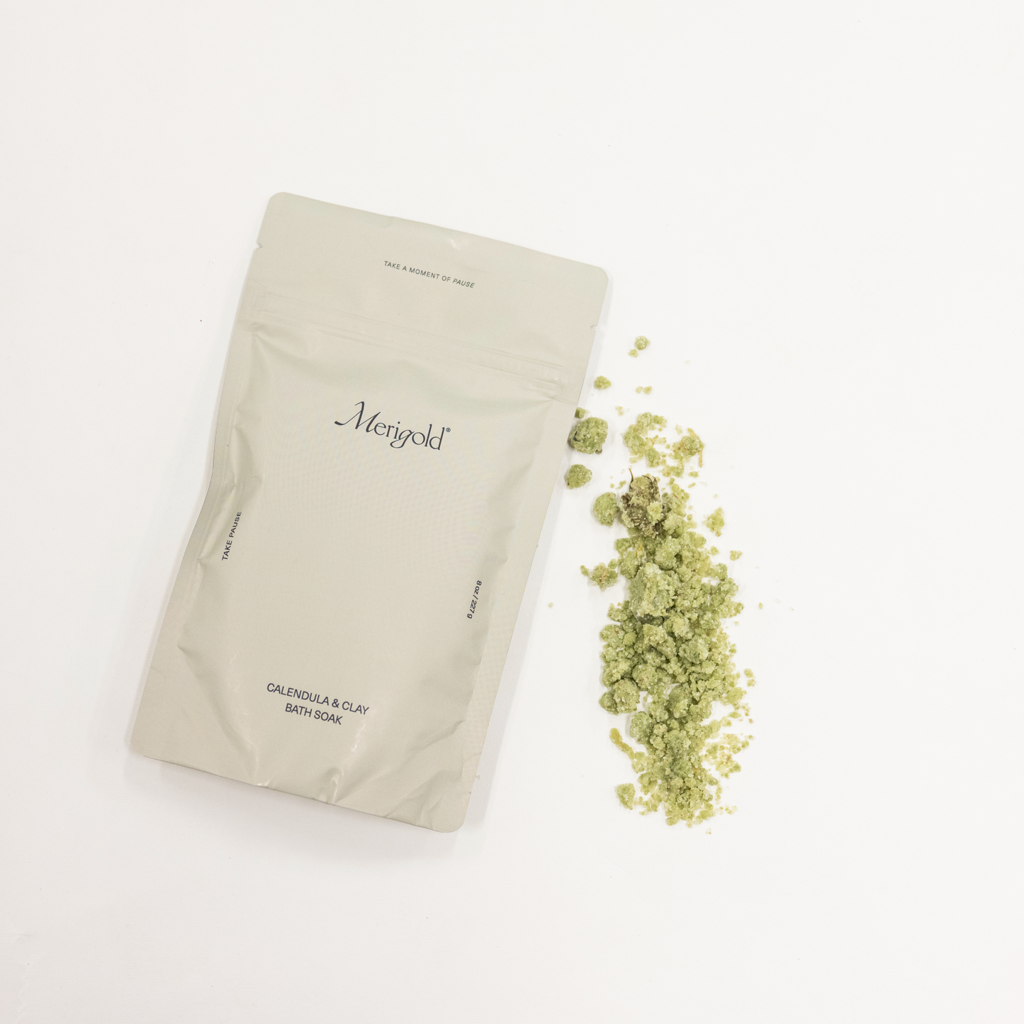 Calendula & Clay Bath Salt Soak herbal relaxing bath salts for soaking