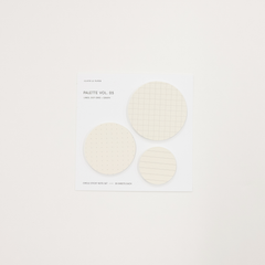 Circle Sticky Note Set of three sizes of sticky notes