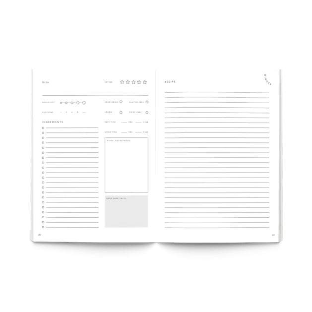 The Recipe Journal