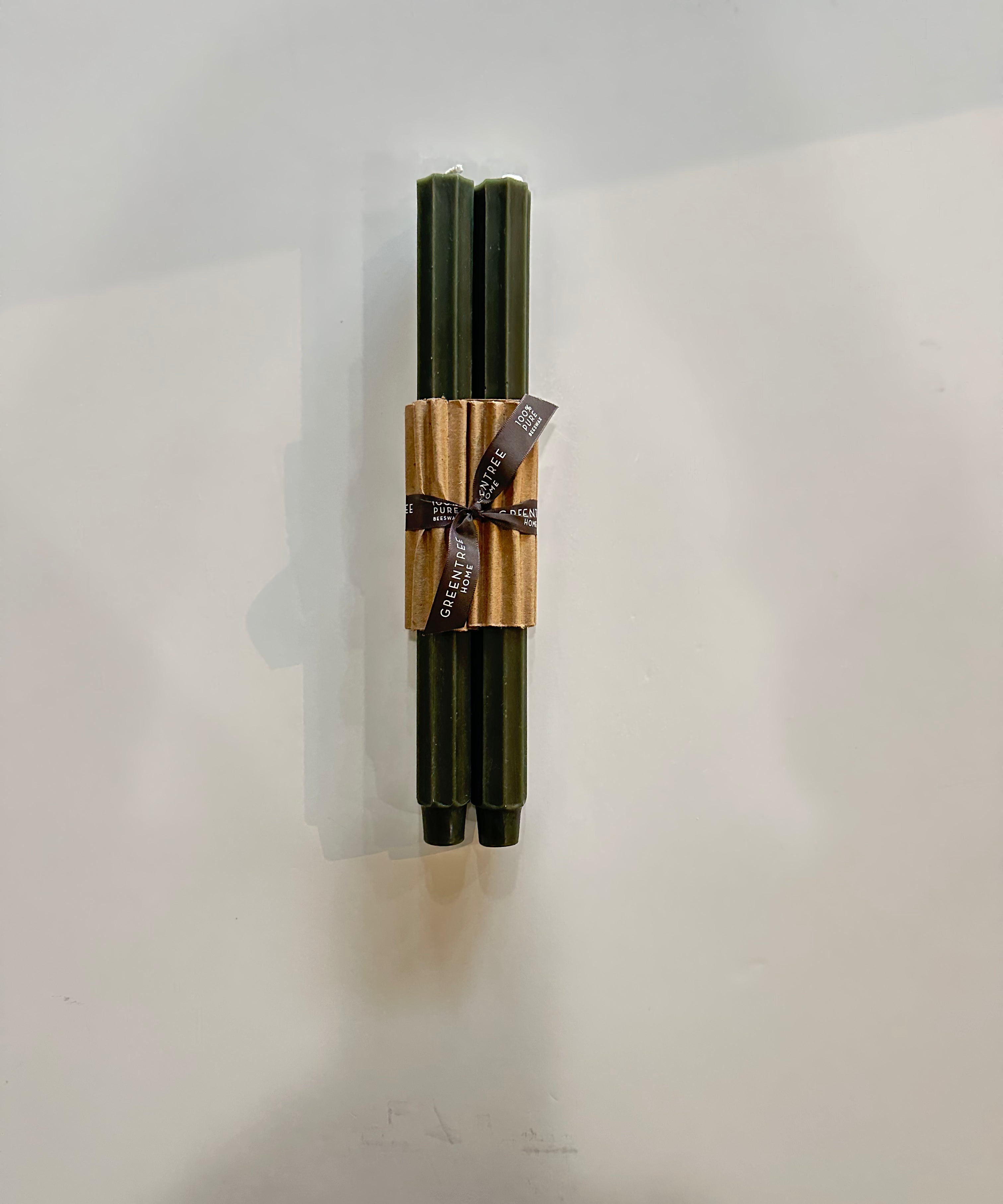 12" Fluted Candle Taper