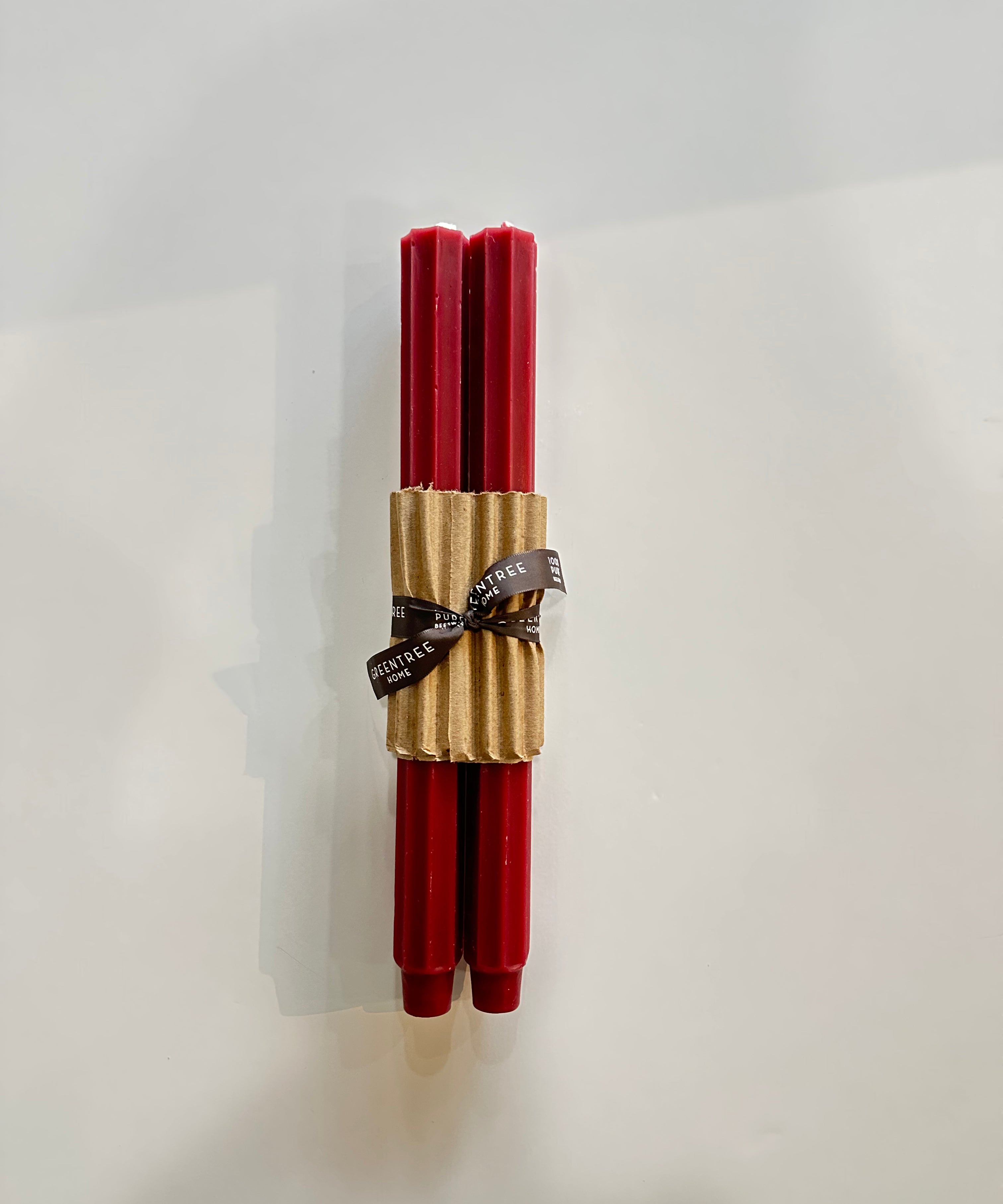 12" Fluted Candle Taper