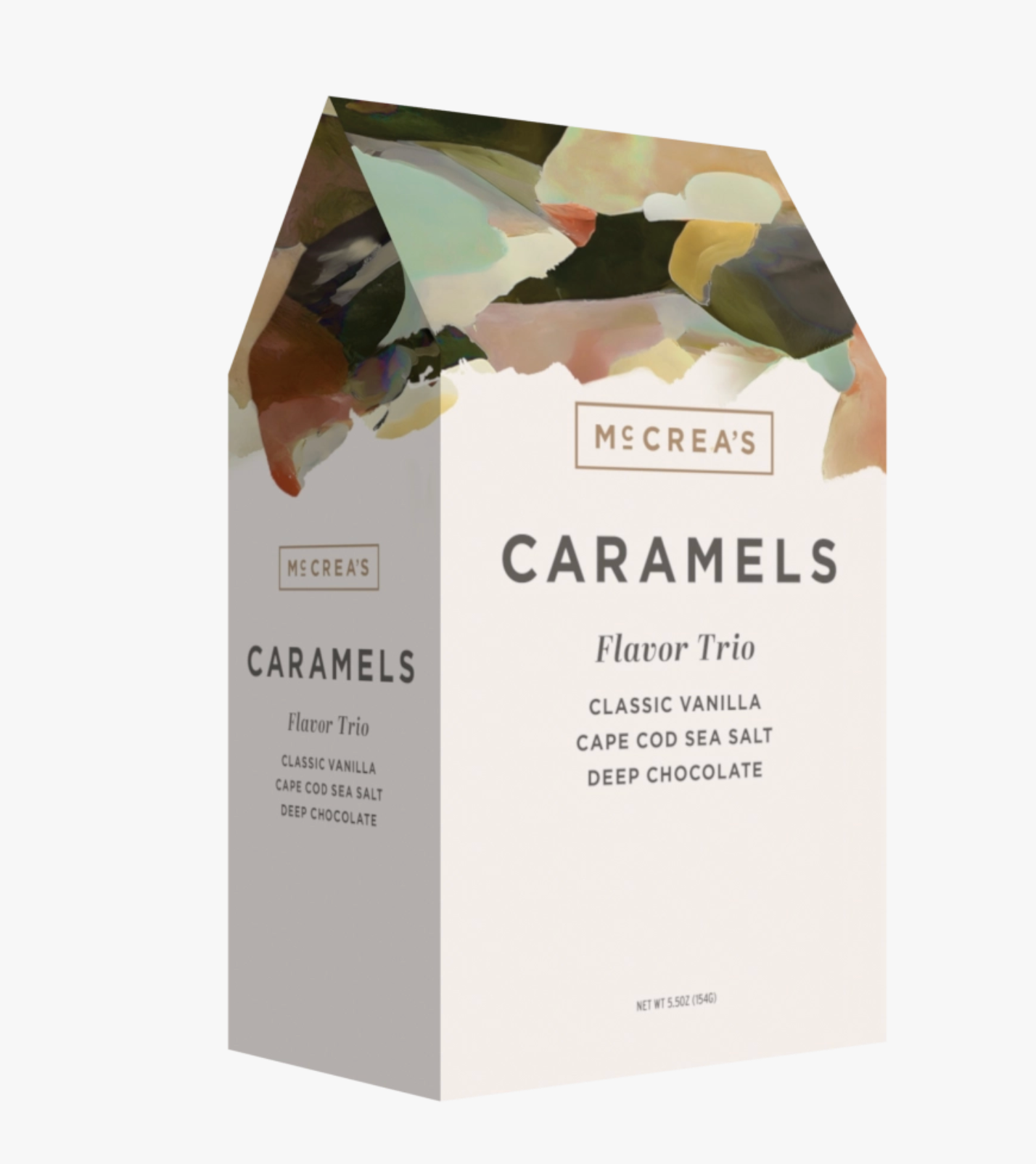 Mix box of three best selling caramel flavors from McCreas Caramels.