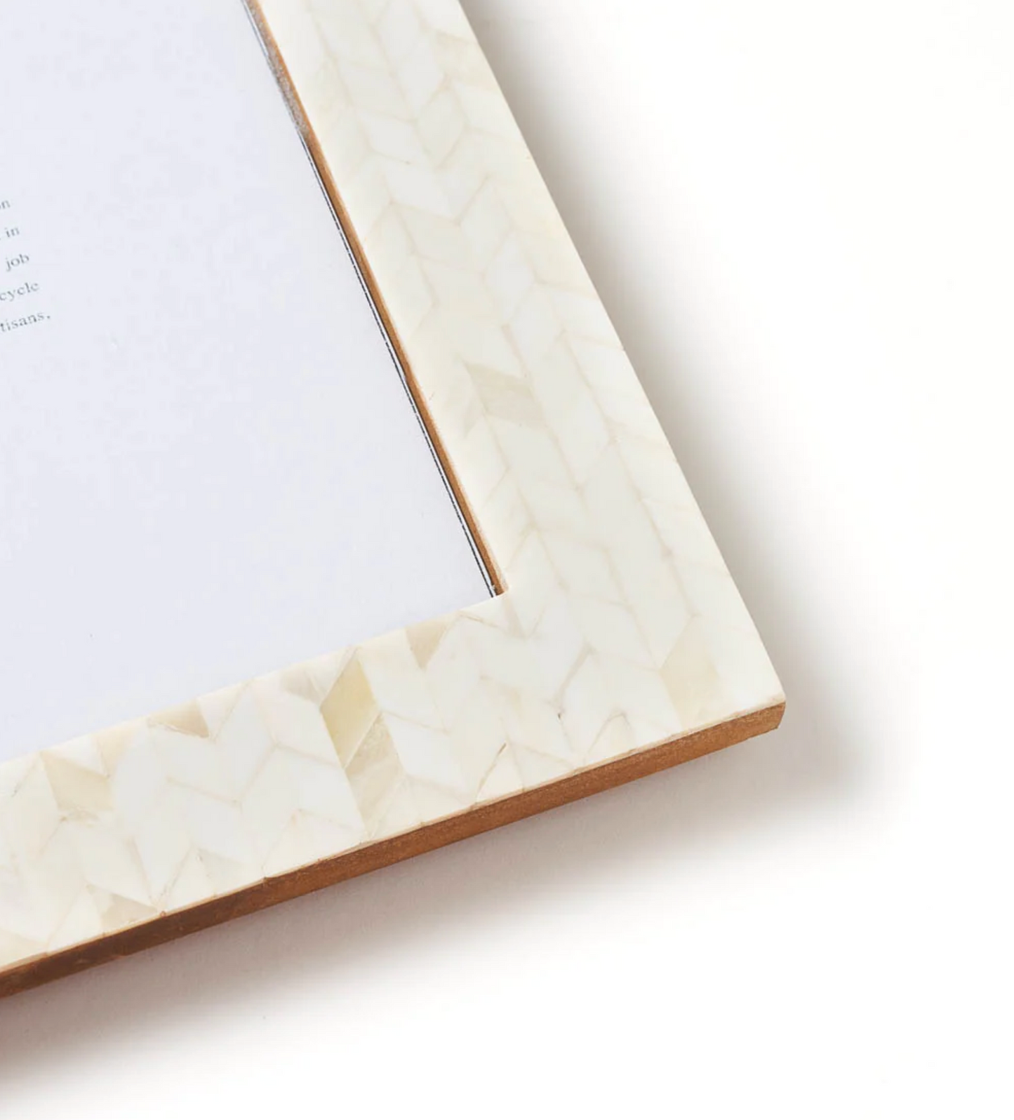 Cream Bone Frame: 8x10