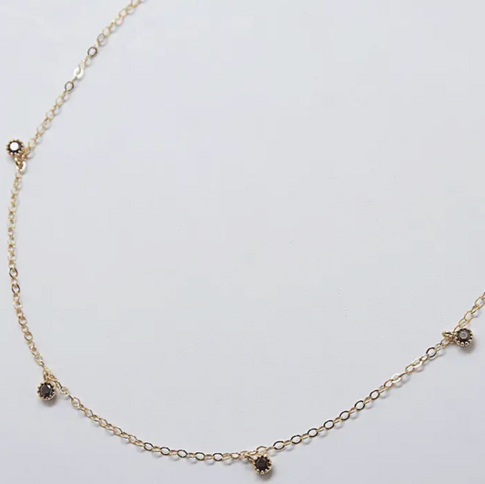 Black Stone Gold Choker