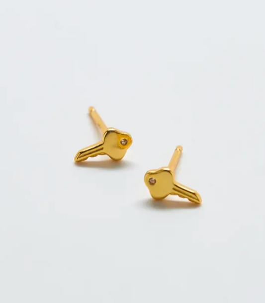 Key Stud Earring