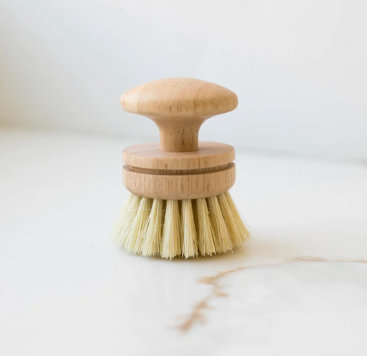 Sisal & Wooden Dishwashing Brush