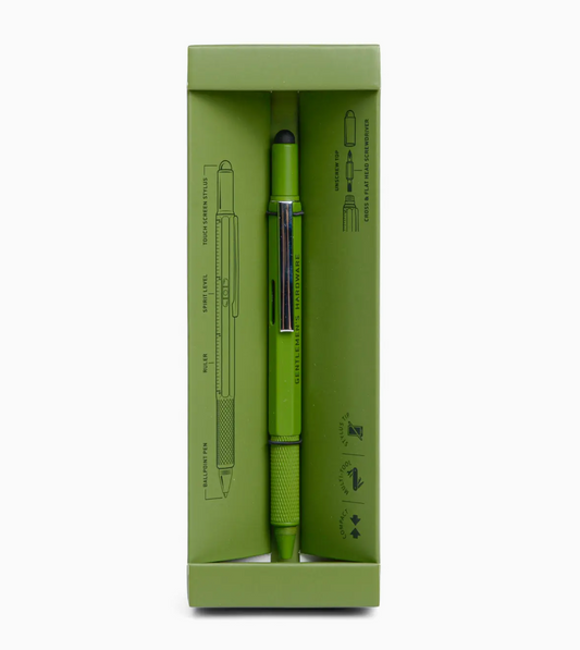6-in-1 Multi Tool Pen: Olive