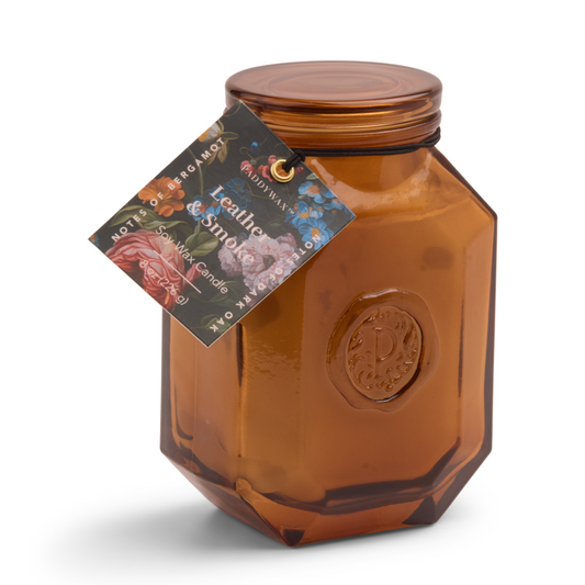 Leather & Smoke Botanica Candle