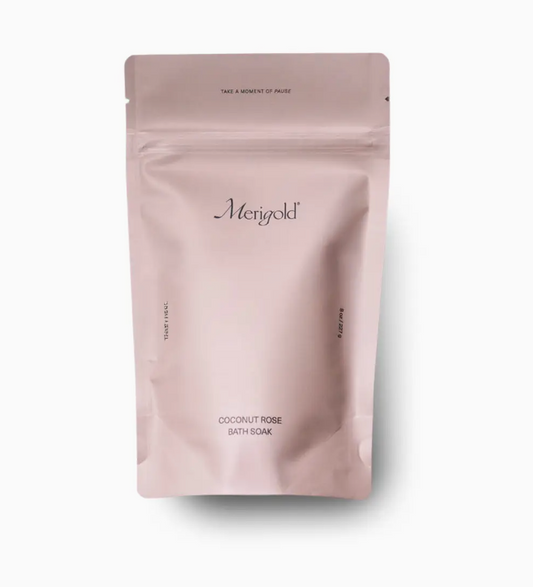 Coconut & Rose Bath Salt Soak