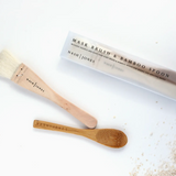 Face Mask Spoon & Brush Set