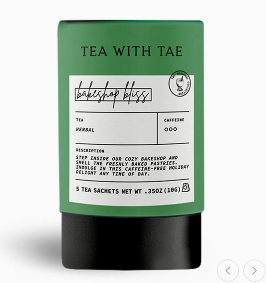 Bakeshop Bliss Herbal Tea: 5 Bags