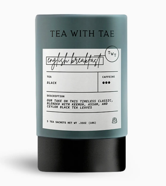 English Breakfast Herbal Tea: 5 Bags