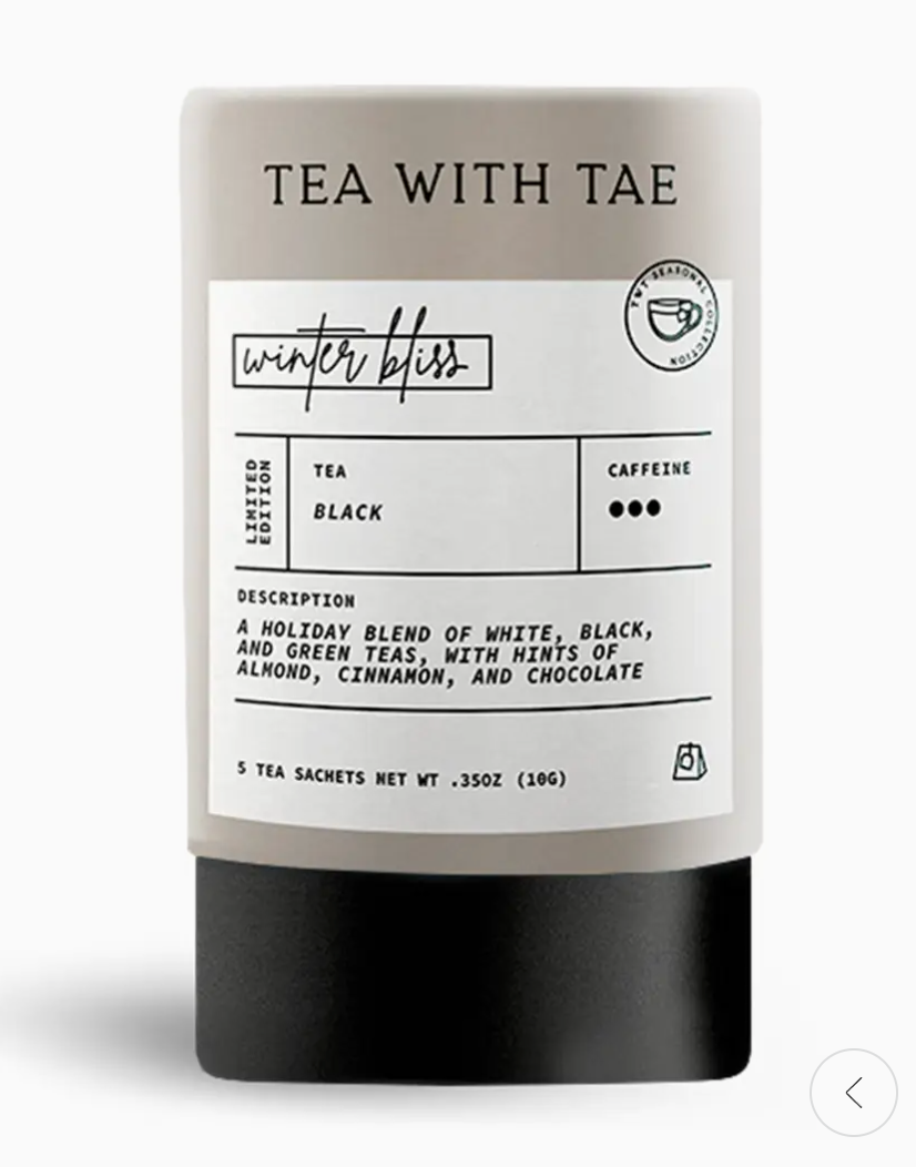 Winter Bliss Herbal Tea: 5 Bags
