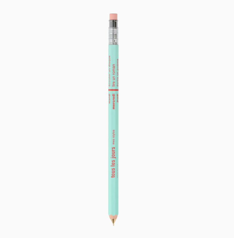 Finepoint Mechanical Pencil - Colorful Wooden Case