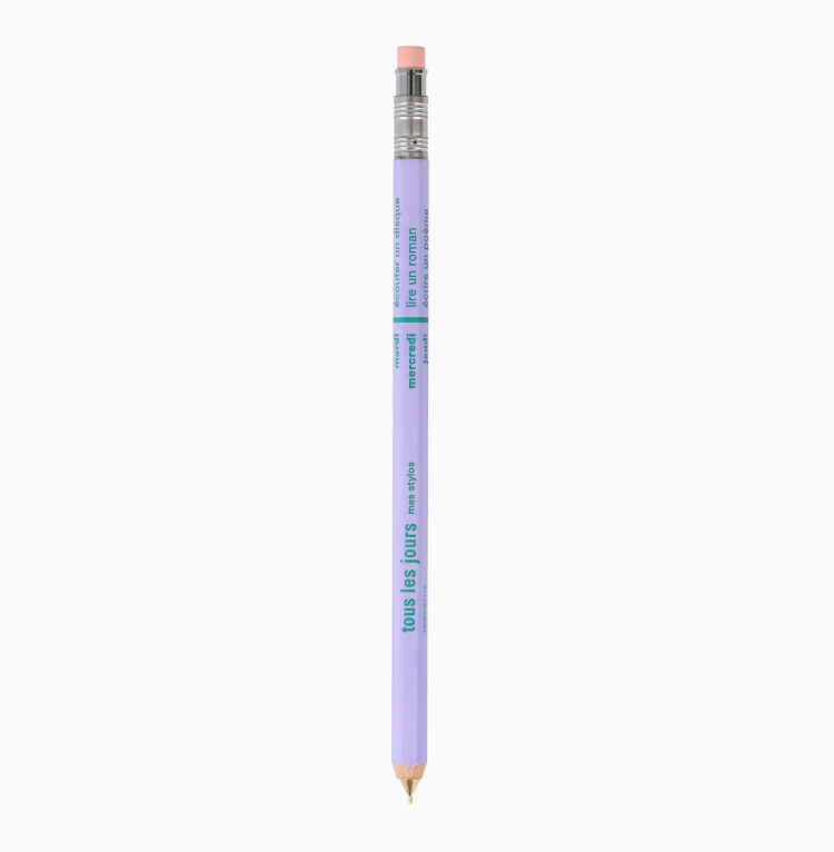 Finepoint Mechanical Pencil - Colorful Wooden Case