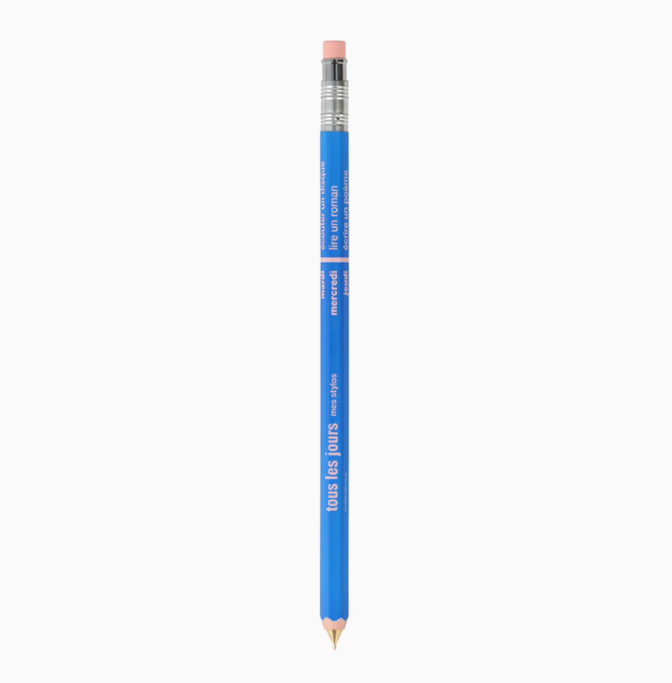 Finepoint Mechanical Pencil - Colorful Wooden Case