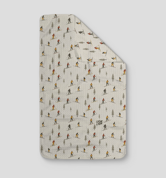Skiers Microfiber Kitchen Towel