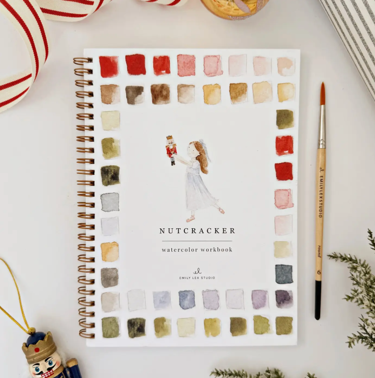 Holiday Watercolor Workbook