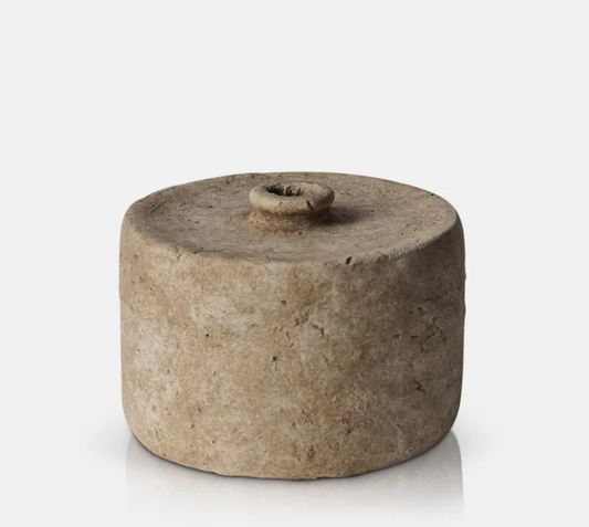 Circular Cement Bud Vase