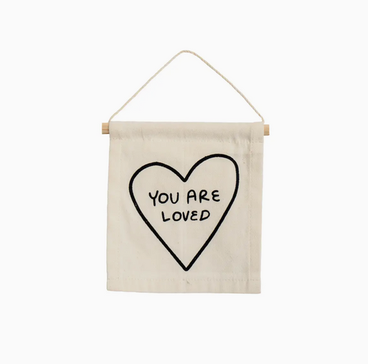 You Are Loved - Canvas Wall Sign