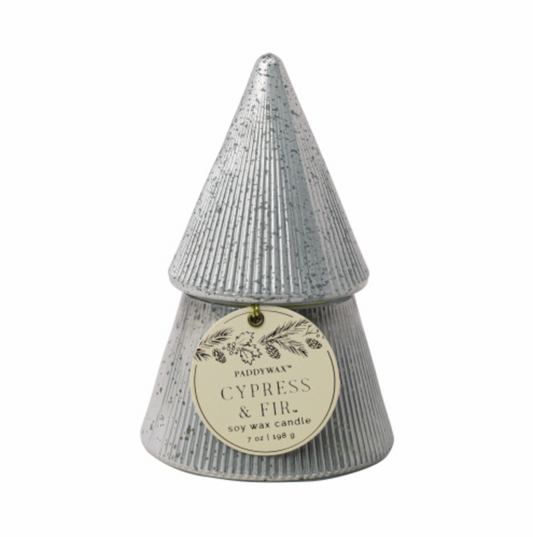 Cypress + Fir: Silver Mercury Tree Candle