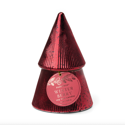 Winter Berry: Red Mercury Tree Candle