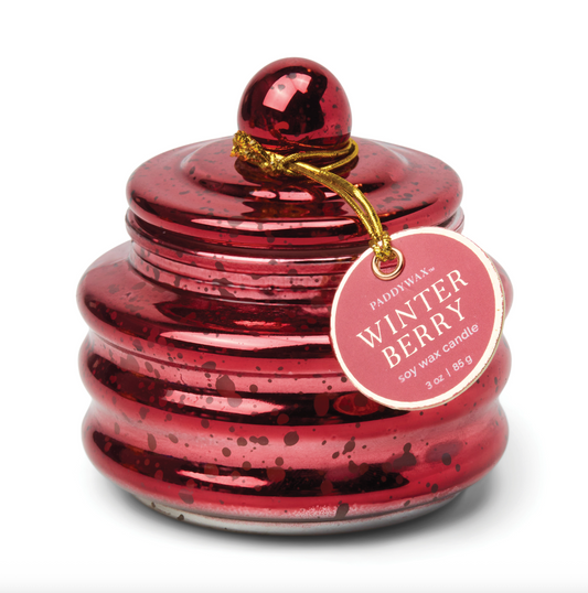 Winter Berry: Red Mercury Beam Candle