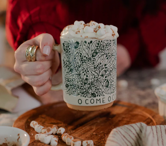 O Come Emmanuel: Christmas Coffee Mug