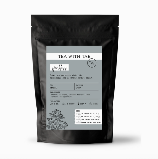 Spa Bliss Herbal Tea: 20 Bags