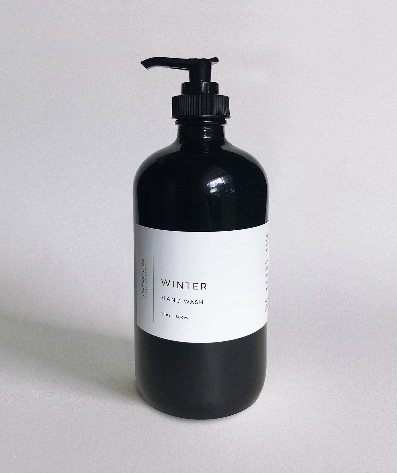 Winter Hand Soap - Glass Bottle Hand Wash