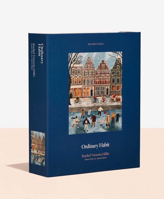 Snow Day in Amsterdam: 500 Piece Puzzle