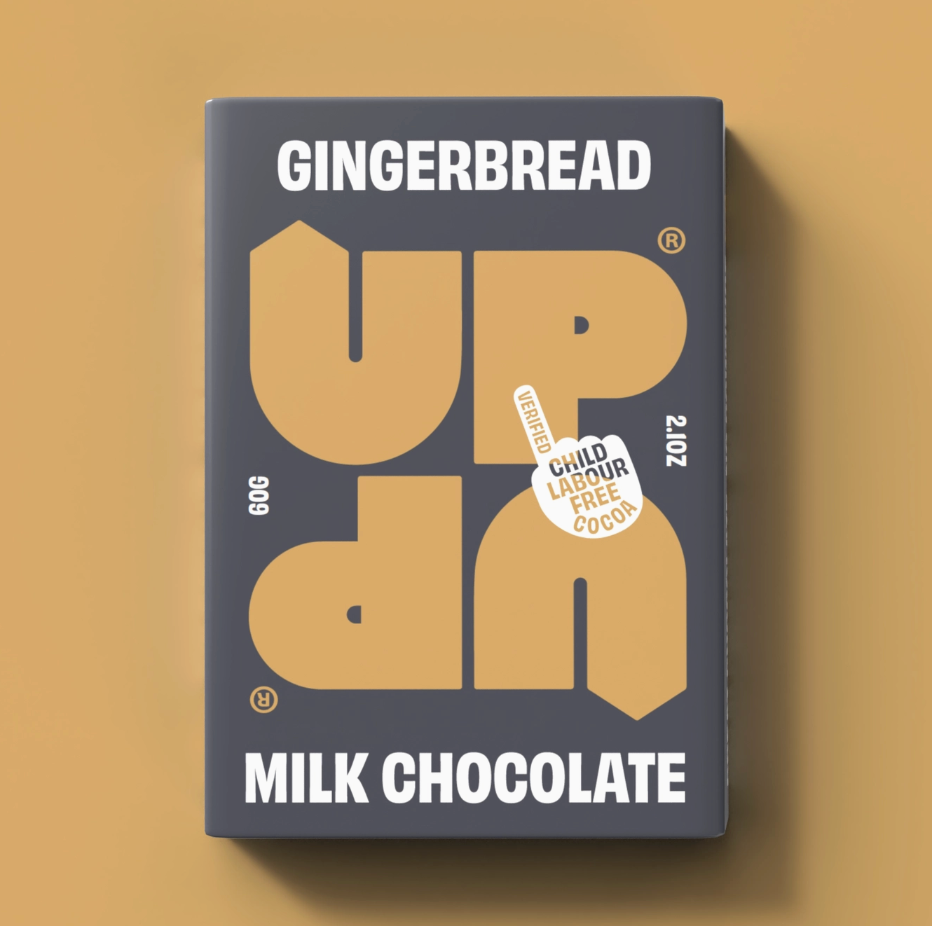 Gingerbread Mini Up-Up Chocolate Bar