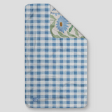 Floral Gingham Microfiber Kitchen Towel