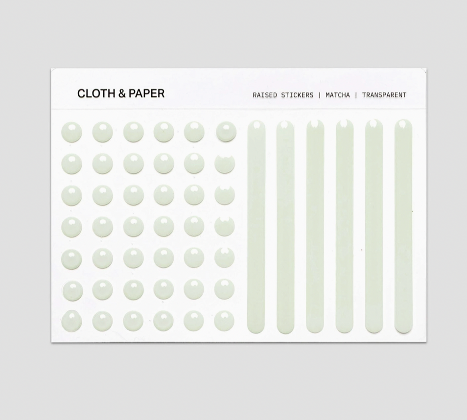 Raised Sticker Set