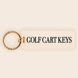 Golf Cart Keys Keychain