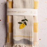 Turkish Kitchen Towel Set: Lemon