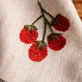 Turkish Kitchen Towel Set: Tomato