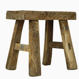Wooden Mini Stool Riser: Vintage