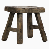 Wooden Mini Stool Riser: Vintage