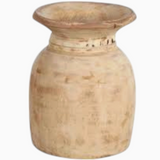 Nepali Wooden Water Pot