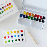 Watercolor Set: 18 Colors