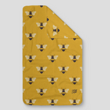 Yellow Bees Microfiber Kitchen Towel