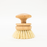 Sisal & Wooden Dishwashing Brush