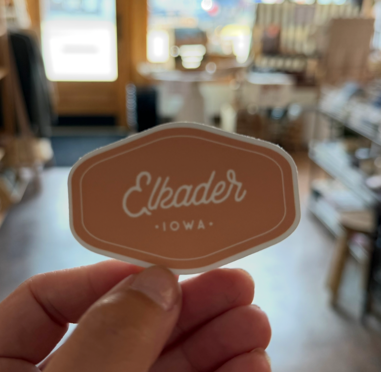 Elkader Vinyl Sticker