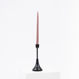 Noir Candlestick - Slim Black Taper Holder