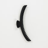 Black hair claw on a white background