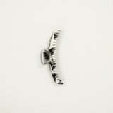 black white shiny colored midi sized kaxi hold everything hair claw