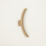 bone matte colored original sized kaxi hold everything hair claw